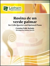 Rosina de un verde palmar Cello Quartet - opt. piano cover